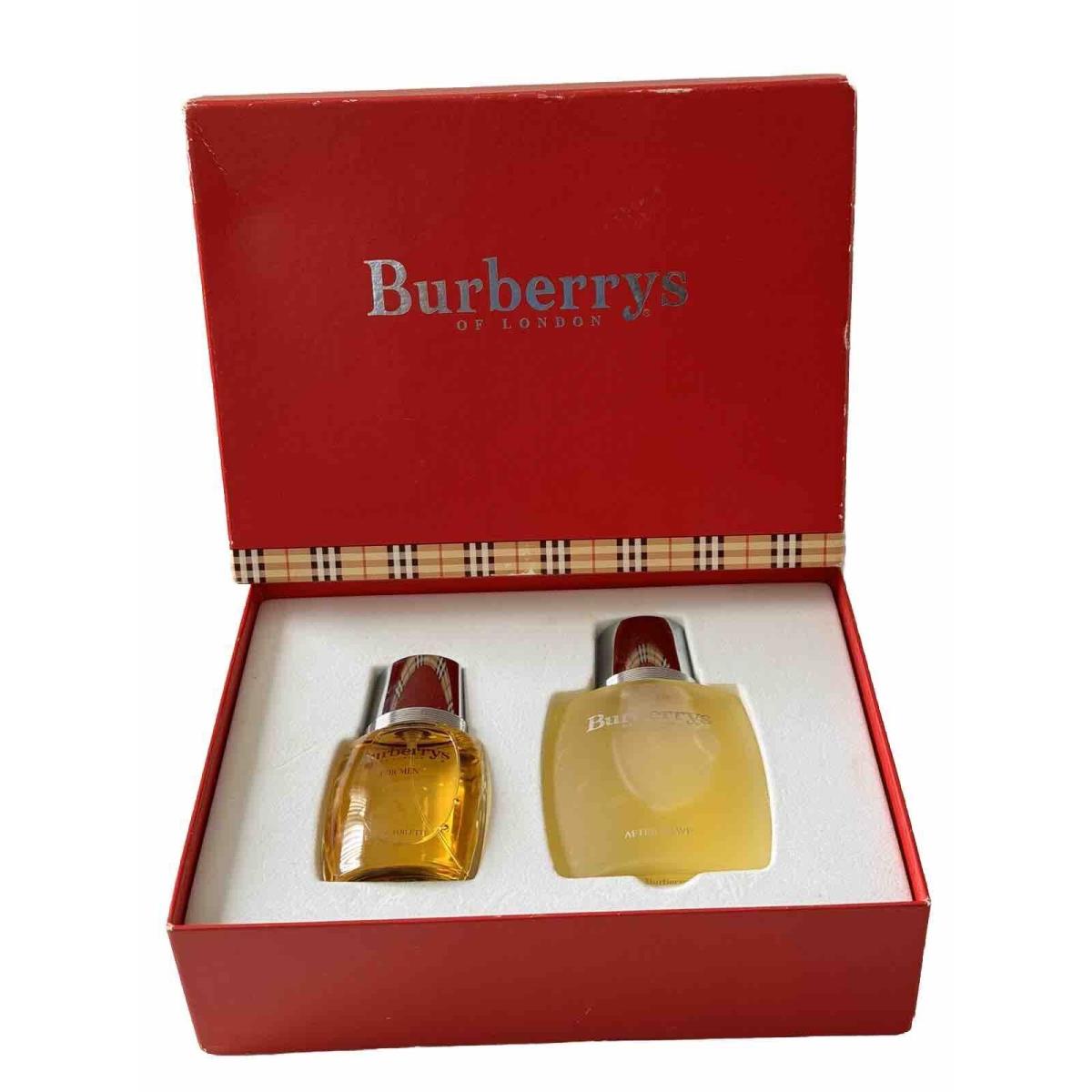 Burberry Of London For Men 1.7oz Edt Spray+3.3oz After Shave Splash In Gift Box