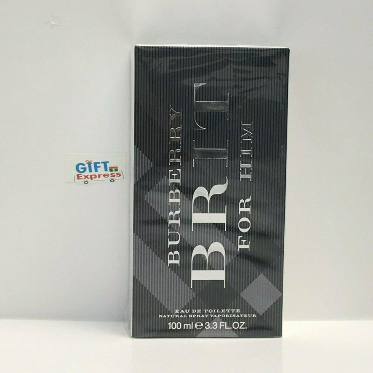 Burberry Brit For Men Cologne Edt 3.3 oz / 3.4 oz