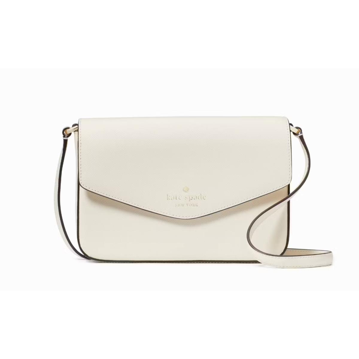 New Kate Spade Sadie Envelope Crossbody Meringue with Dust Bag