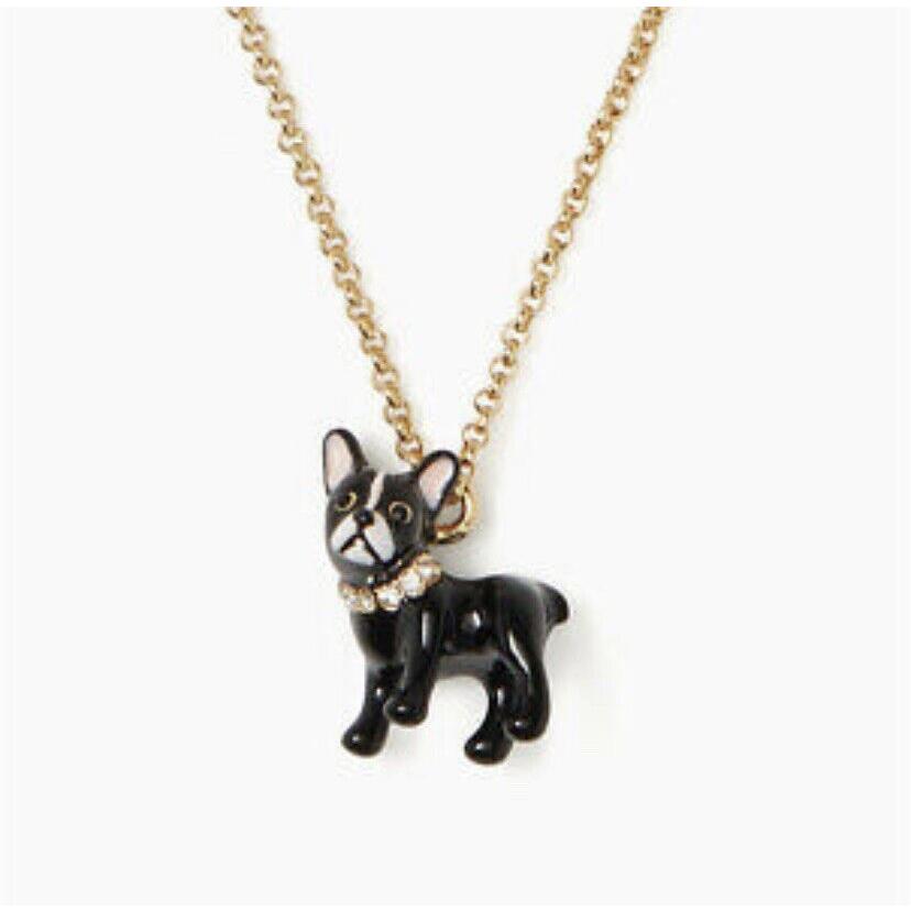 Kate Spade Ma Cherie Dog Pendant Necklace KSd121