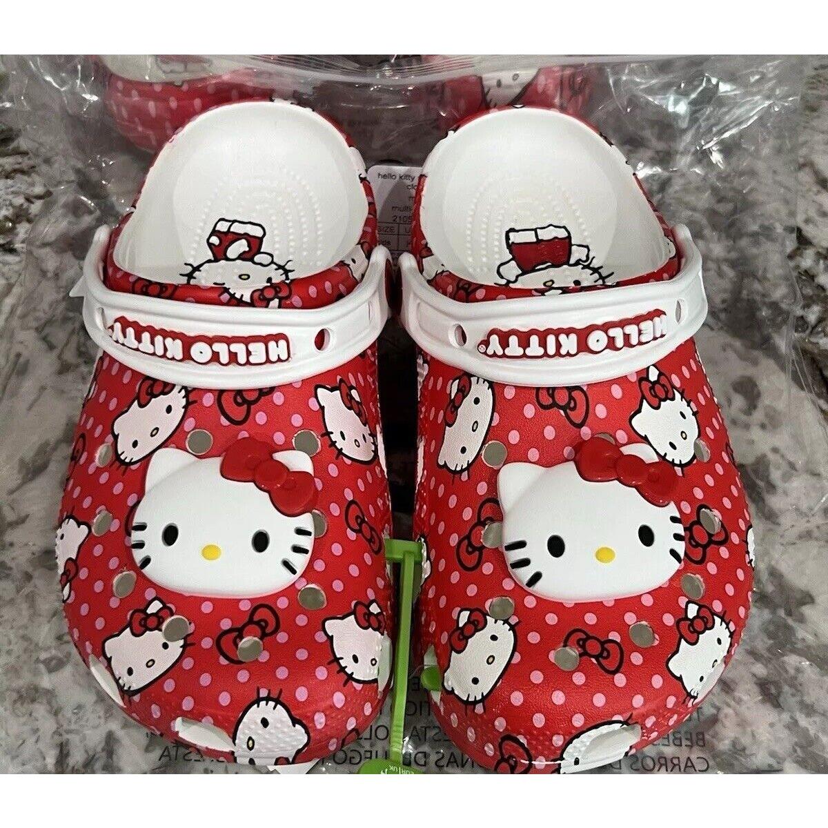 Crocs X Hello Kitty Classic Clog Size 5 Men / Women 7