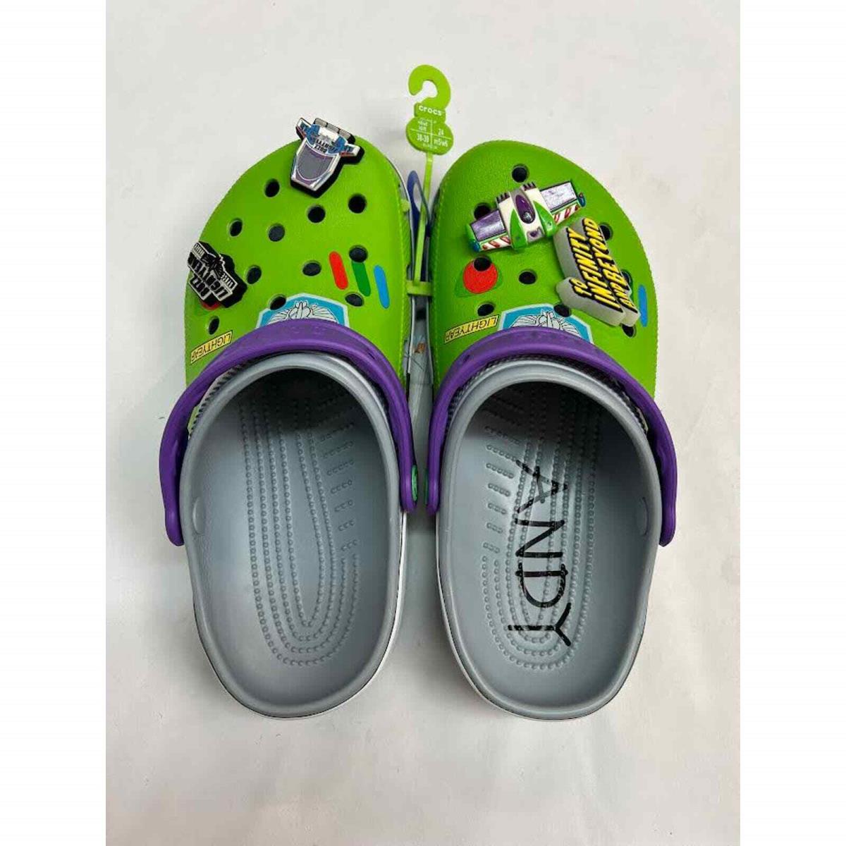 Crocs Disney Pixar Toy Story Classic Clogs Grey SIZE-13 US Men