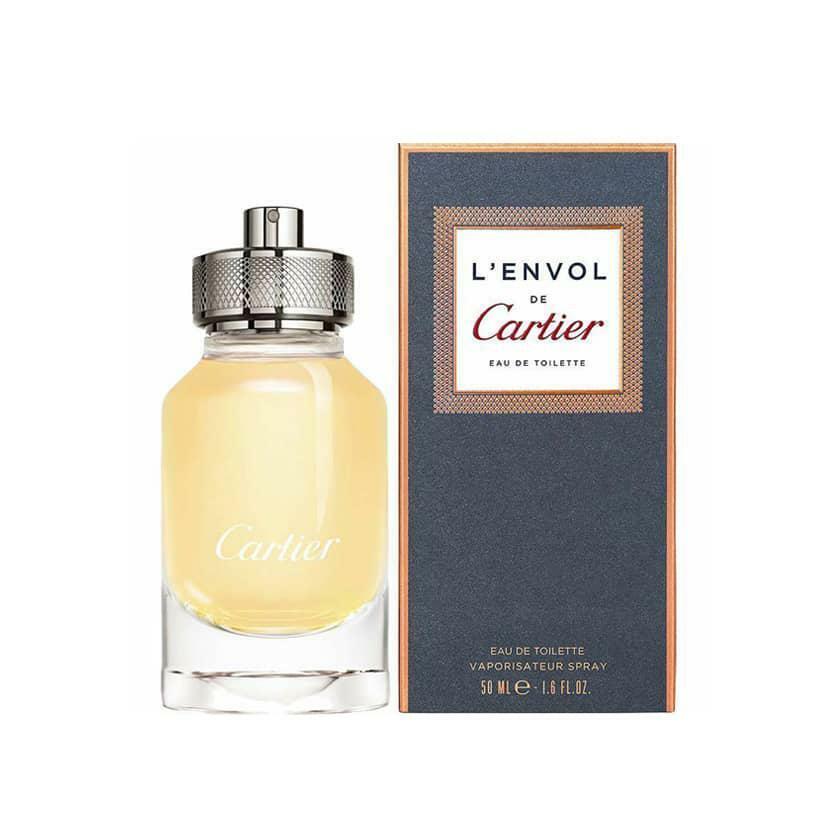 L`envol de Cartier 1.6 Oz. 50ml Edp and Edt Spray For Men 2 Types Eau de Toilette