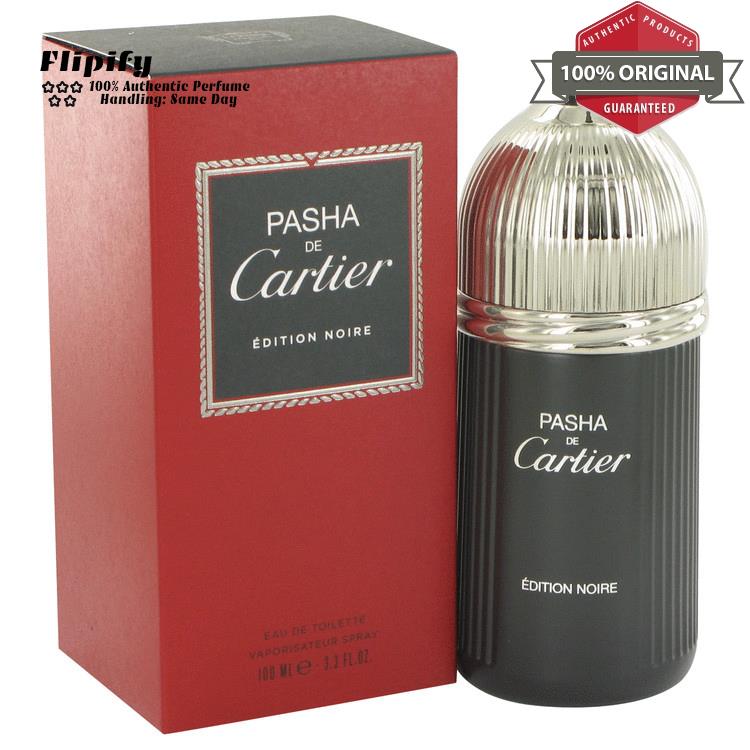 Pasha De Cartier Noire Cologne 3.3 oz Edt Spray For Men by Cartier