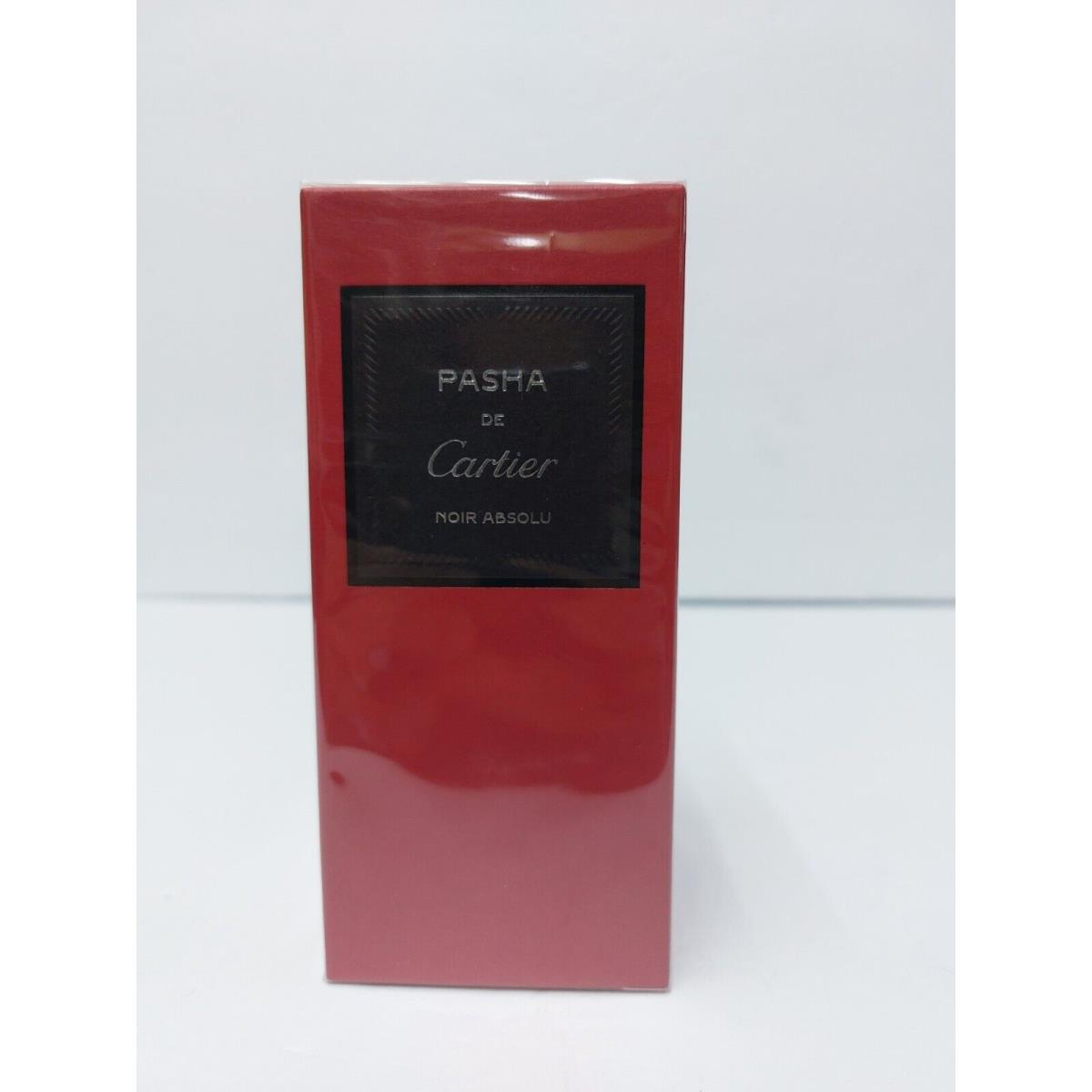 Pasha De Cartier Noir Absolu Parfum 3.3 Fl Oz. 100 Ml