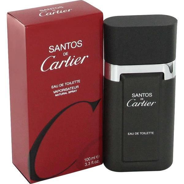 Santos de Cartier by Cartier 3.3 oz / 100 ml Eau de Toilette Men Cologne Spray