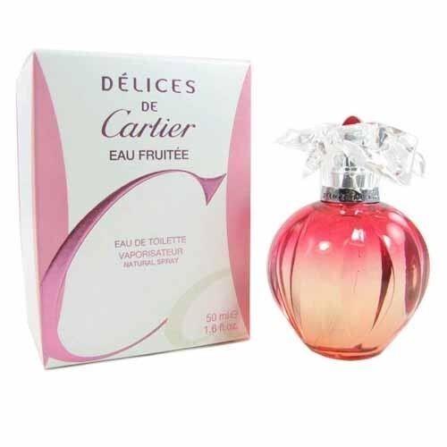 Delices de Cartier Eau Fruitee For Women 1.6 oz Eau de Toilette Spray