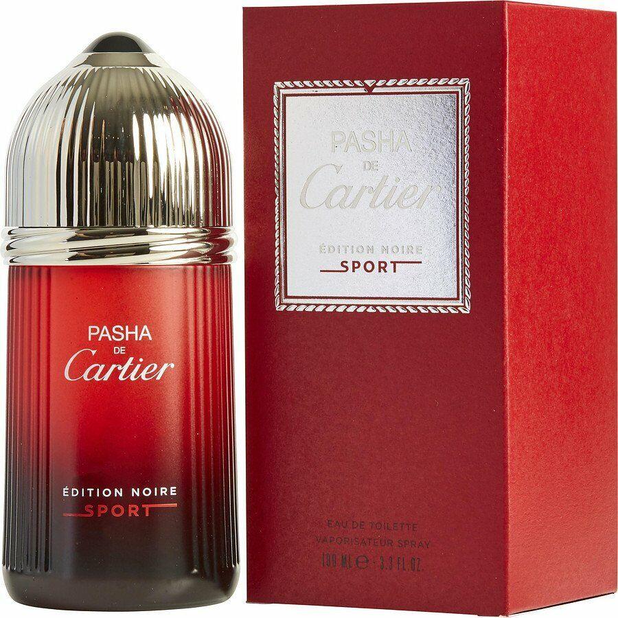 Pasha de Cartier Edition Noire Sport by Cartier 3.3 Fl oz Edt Spray For Men