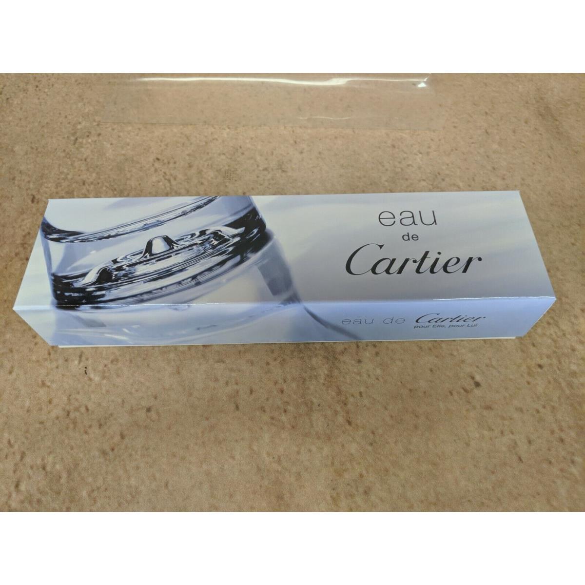 Eau De Cartier Gift Set W/ Eau De Cartier 100ml All Over Shampoo 100ml N3