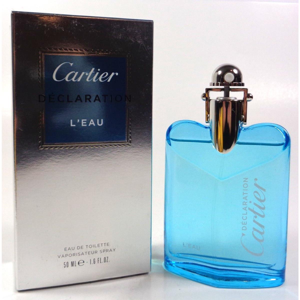 Cartier Declaration L`eau 1.6 oz / 50 ml Eau de Toilette Spray