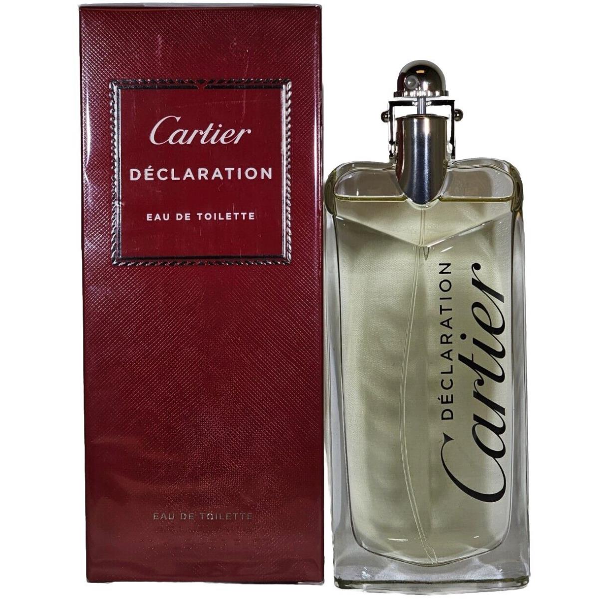 Declaration Cartier 100ML 3.3.OZ Eau DE Toilette Spray Men`s