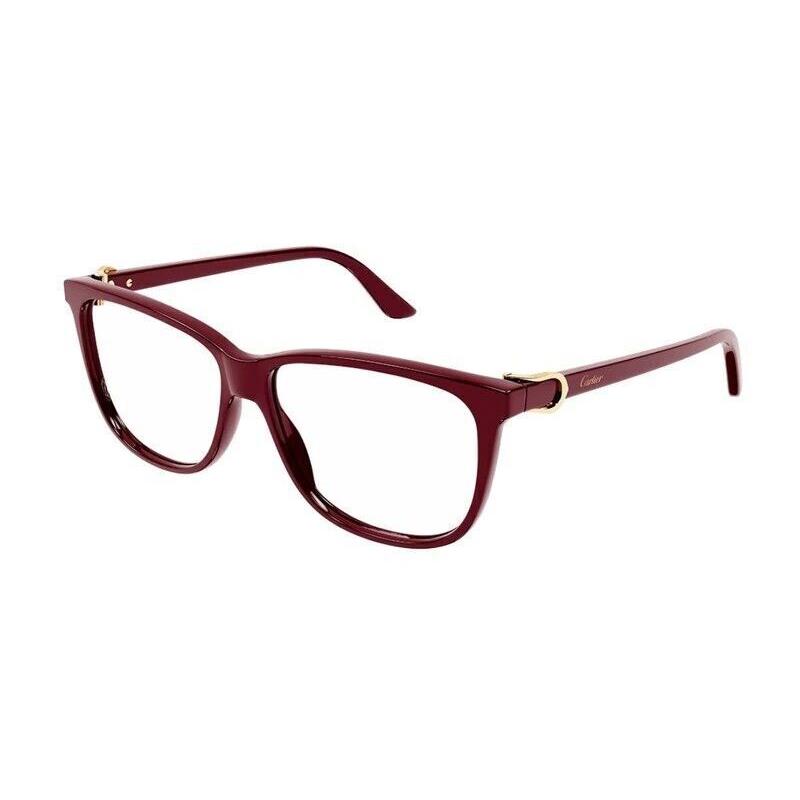 Cartier CT0351o-003 Burgundy Burgundy Eyeglasses