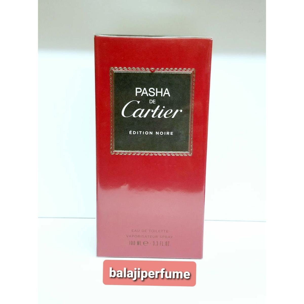 Pasha DE Cartier Edition Noire 3.3OZ Edt Spray For Men