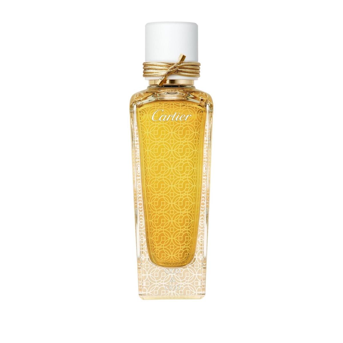 Les Heures Voyageuses Oud Oud Parfum By Cartier 2.5 Fl. Oz. 75 Ml. Spray