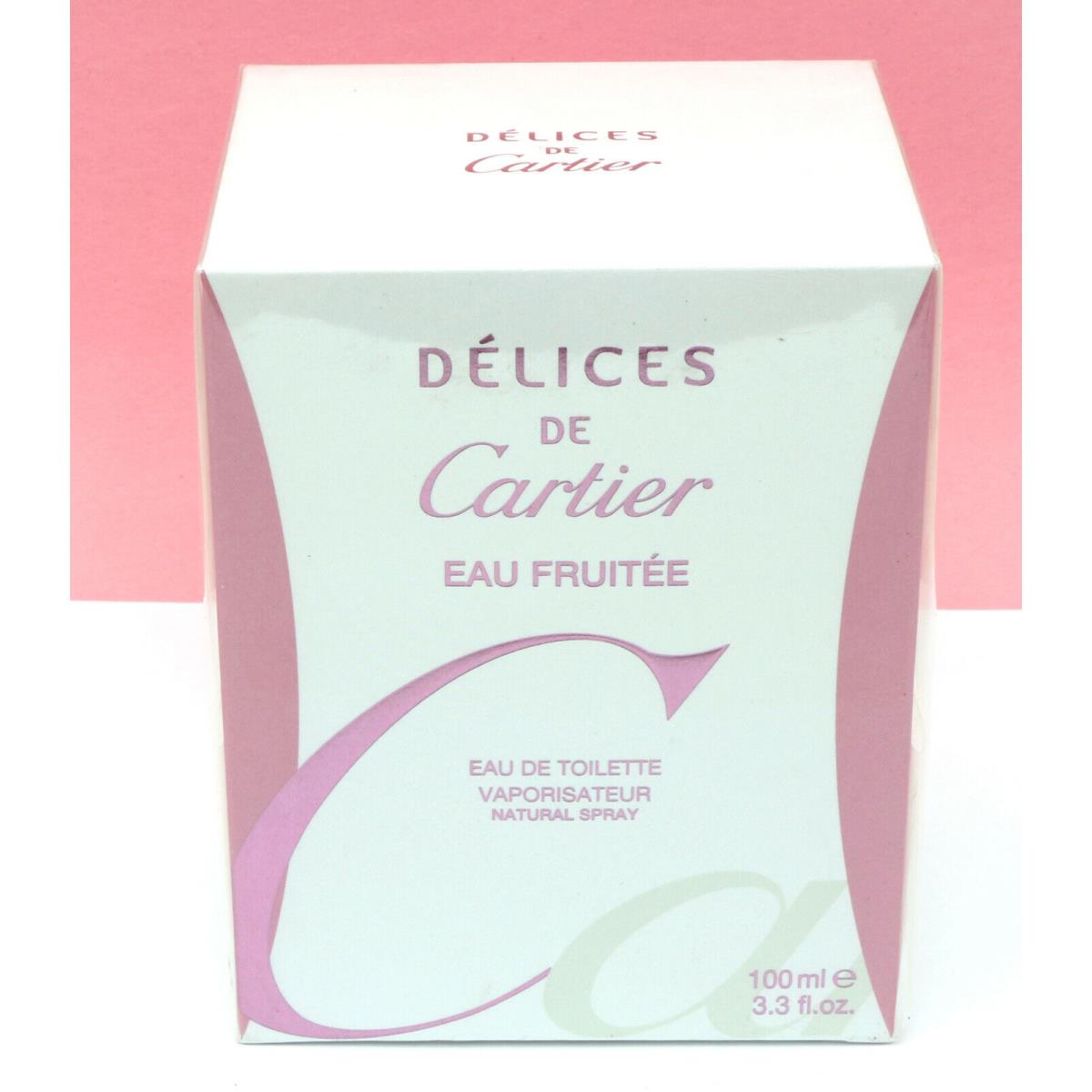 Delices De Cartier Eau Fruitee By Cartier Edt Spray 3.3 oz