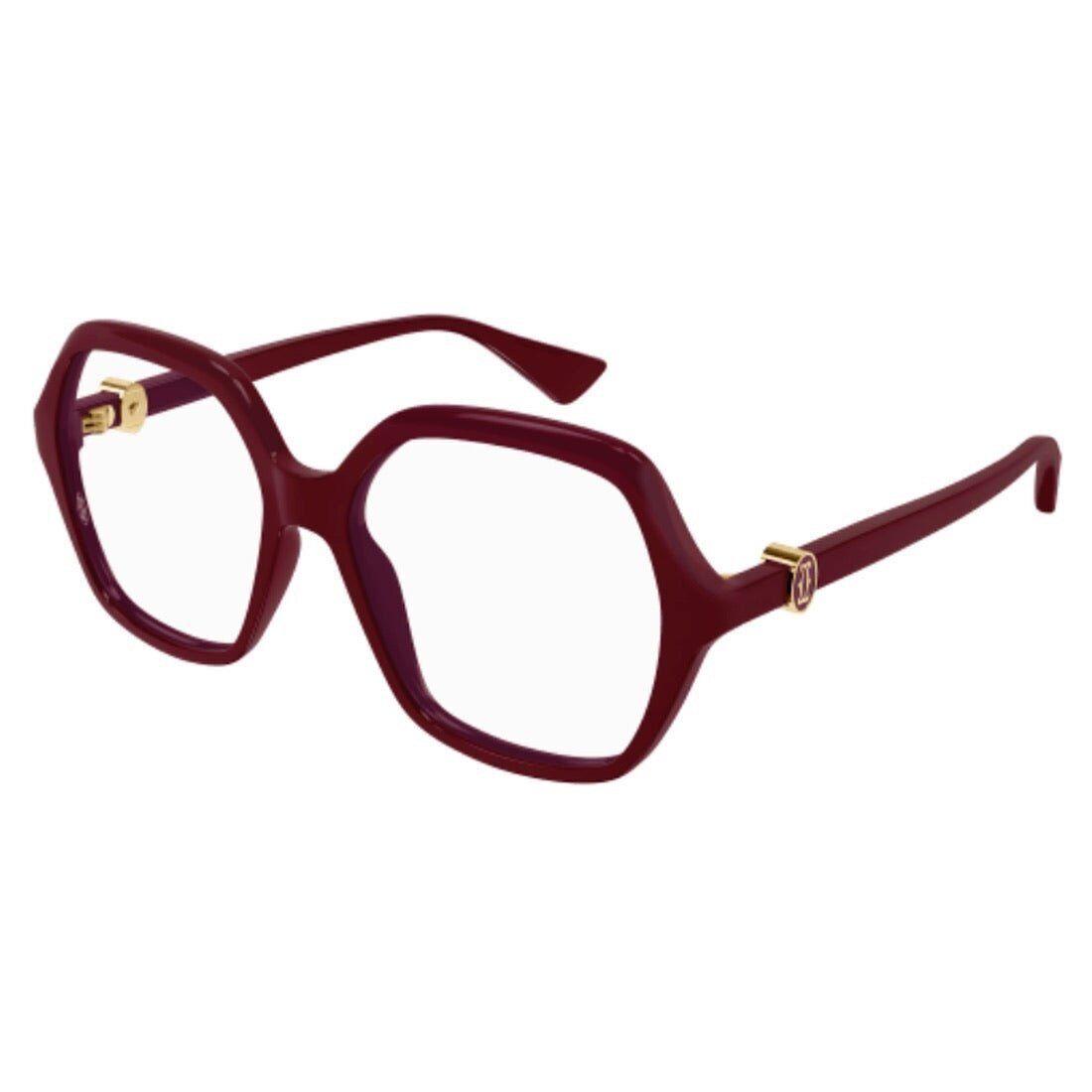 Cartier CT0492o-003 Burgundy Burgundy Eyeglasses