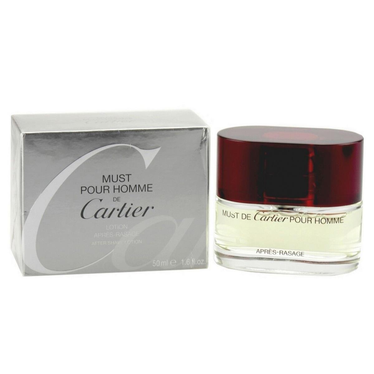 Must DE Cartier Pour Homme Edt 1.6 OZ/50 ML Vintage