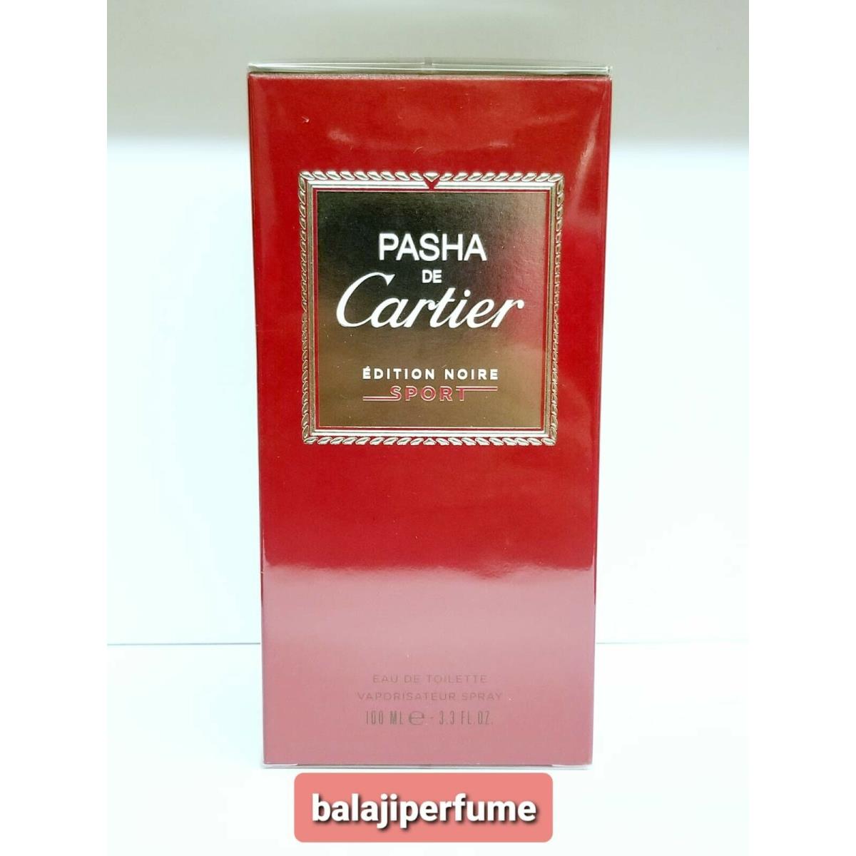 Pasha DE Cartier Edition Noire Sport 3.3OZ Edt Spray For Men