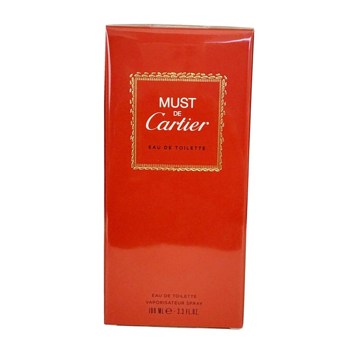 Must DE Cartier 3.3OZ Eau DE Toilette Spray For Women