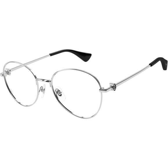 Cartier CT0449o-002 Silver Silver Eyeglasses