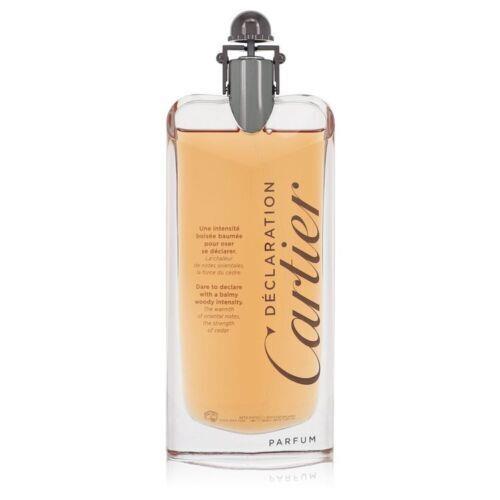 Cartier Men`s Declaration Parfum Spray 3.4 oz Tester Fragrances 3432240041197