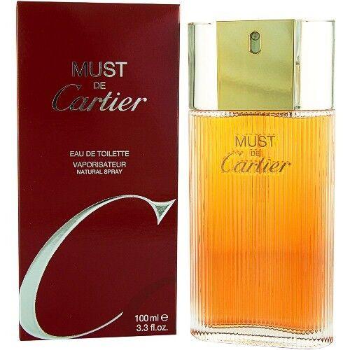 Must De Cartier by Cartier For Women 3.3 oz Eau de Toilette Spray Older Version