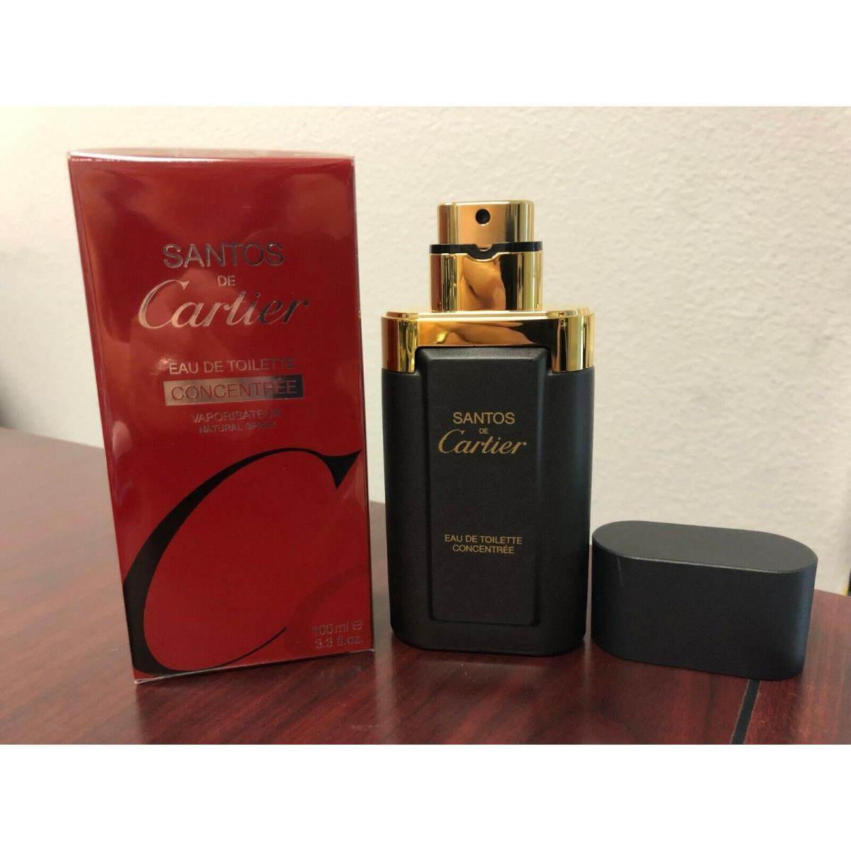 2010 Santos DE Cartier Concentree by Cartier 3.3 oz Edt Spray Batch 0FBA