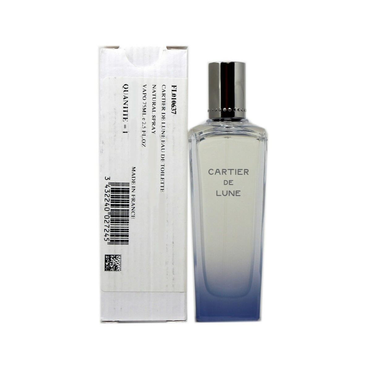 Cartier DE Lune BY Cartier Eau DE Toilette Natural Spray 75 ML/2.5 Fl.oz. T