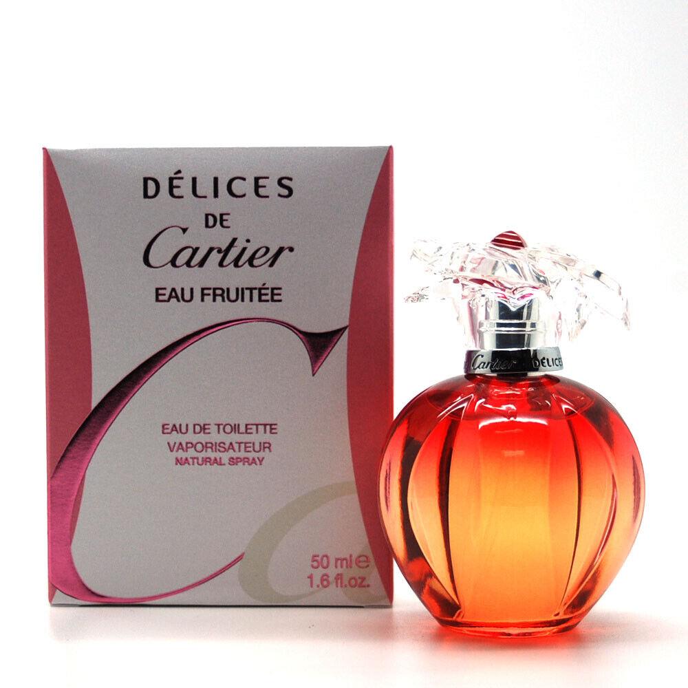 Delices DE Cartier Eau Fruitee by Cartier 1.6 oz Eau De Toilette Spray For Women