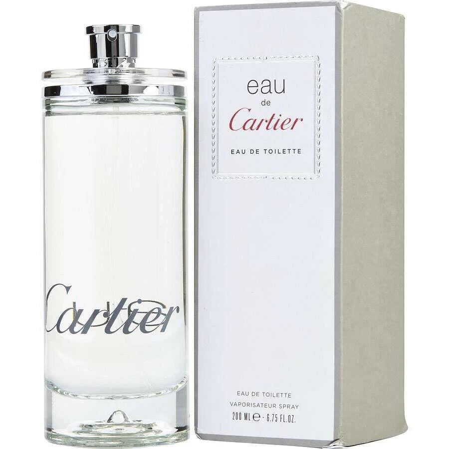 Eau De Cartier by Cartier For Men Edt 6.75 Floz / 200ML Natural Spray