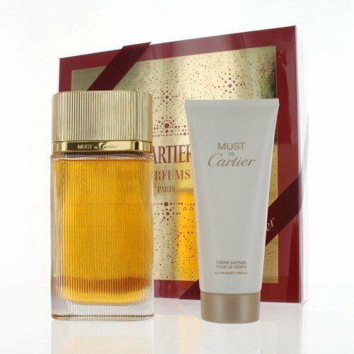 Must DE Cartier Gold 2PC Gift Set with Eau DE Parfum Natural Spray 100ML