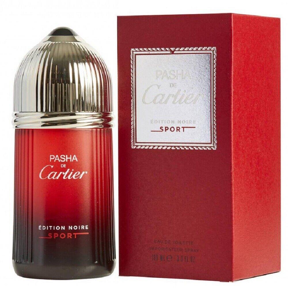 Pasha Noir Sport Cartier 3.3 oz / 100 ml Eau De Toilette Edt Men Cologne