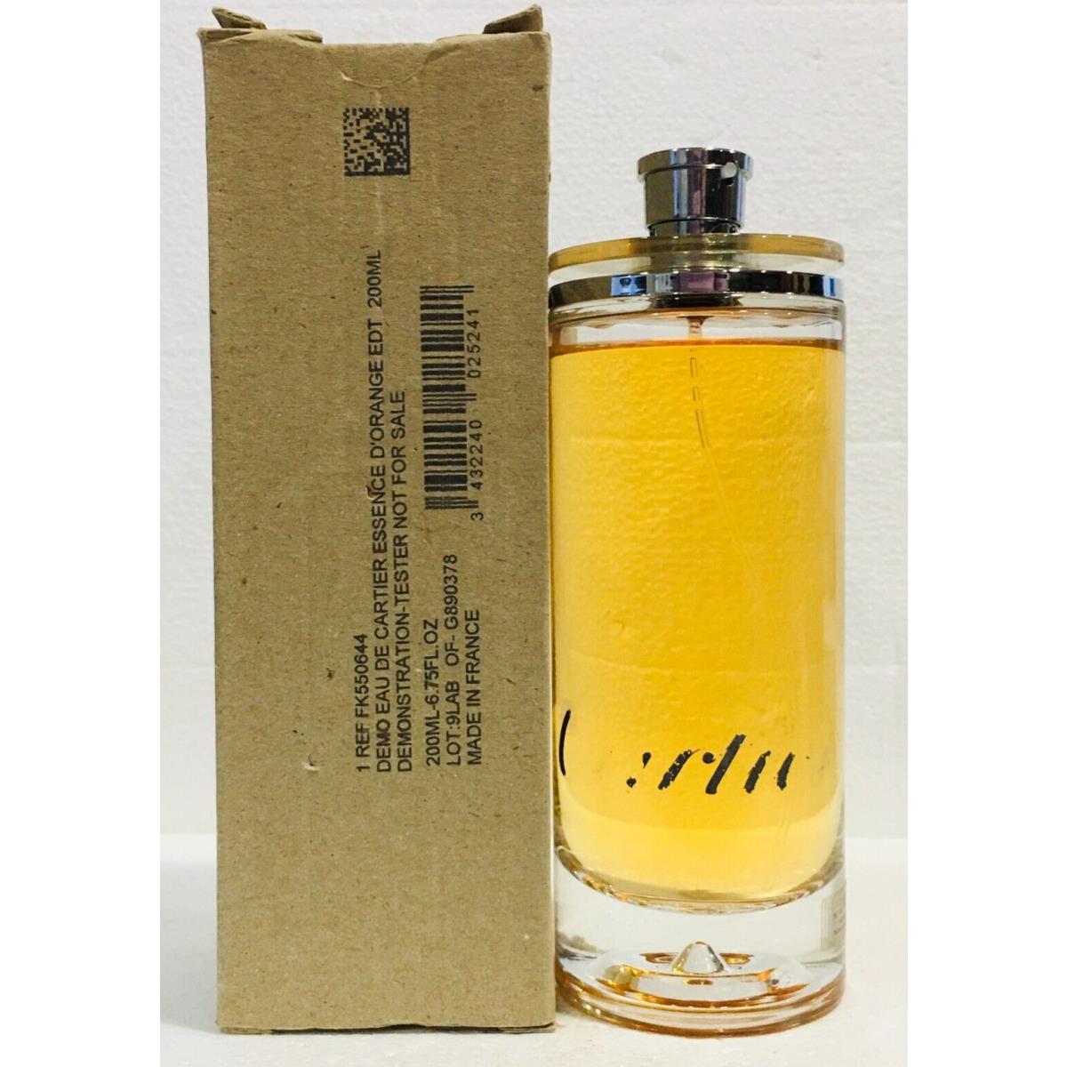 Eau de Cartier Essence D`orange Cartier Unisex Edt 200ml in Factory T Box