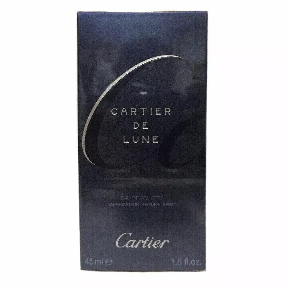 Cartier DE Lune For Women 1.5 oz 45 ml Edt Box Old Version