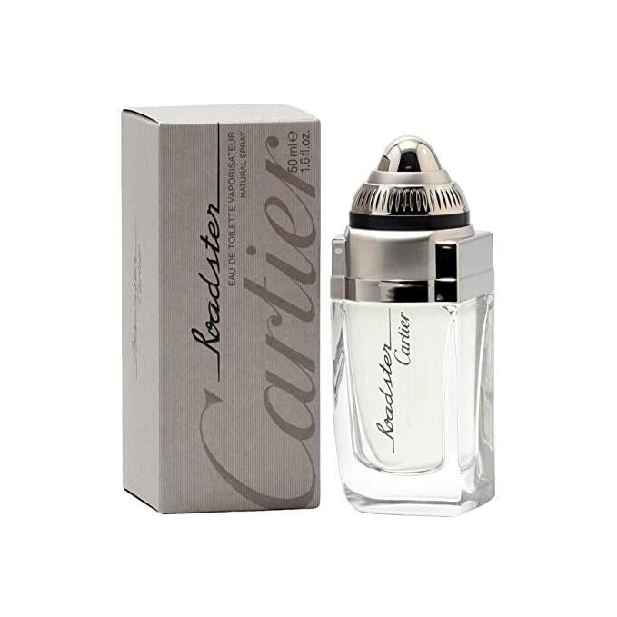 Roadster BY Cartier 1.7/1.6 OZ Edt Spray Old Formula Vintage Box