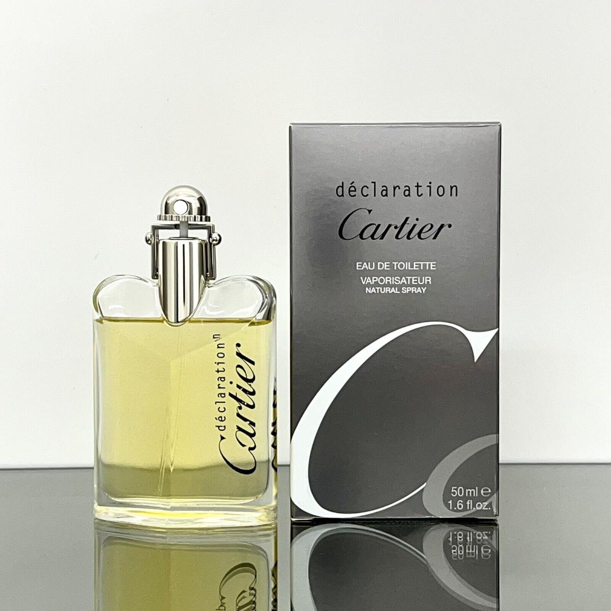 Cartier Declaration Men Cologne 50ml Eau De Toilette Spray NO Cello BL39