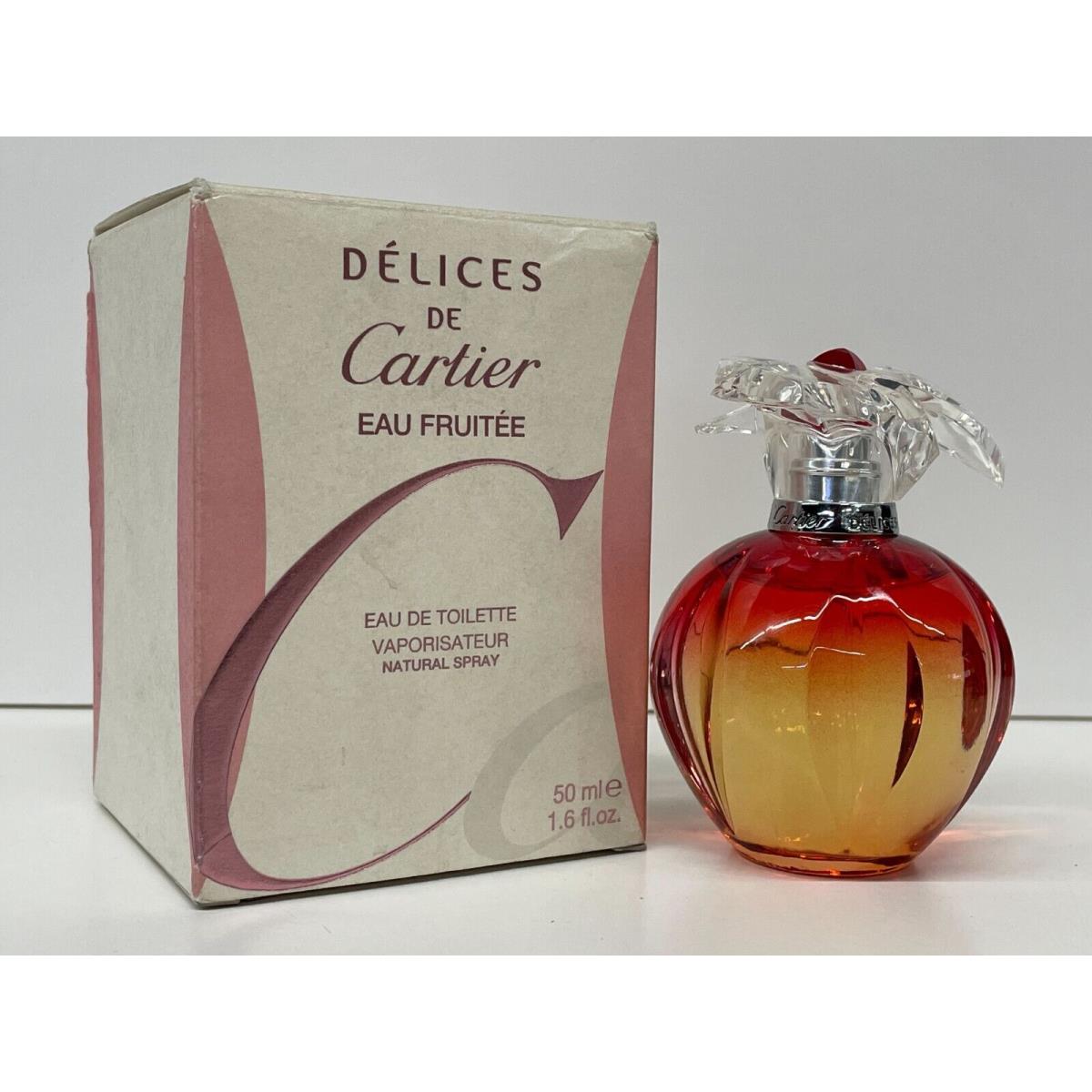 Delices De Cartier Eau Fruitee By Cartier Edt Spray 1.6 oz For Women Unsealed