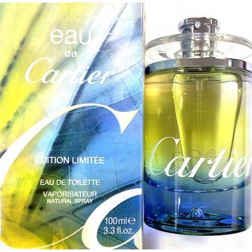 Eau de Cartier Edition Limitee by Cartier 3.3oz Edt For Men Box