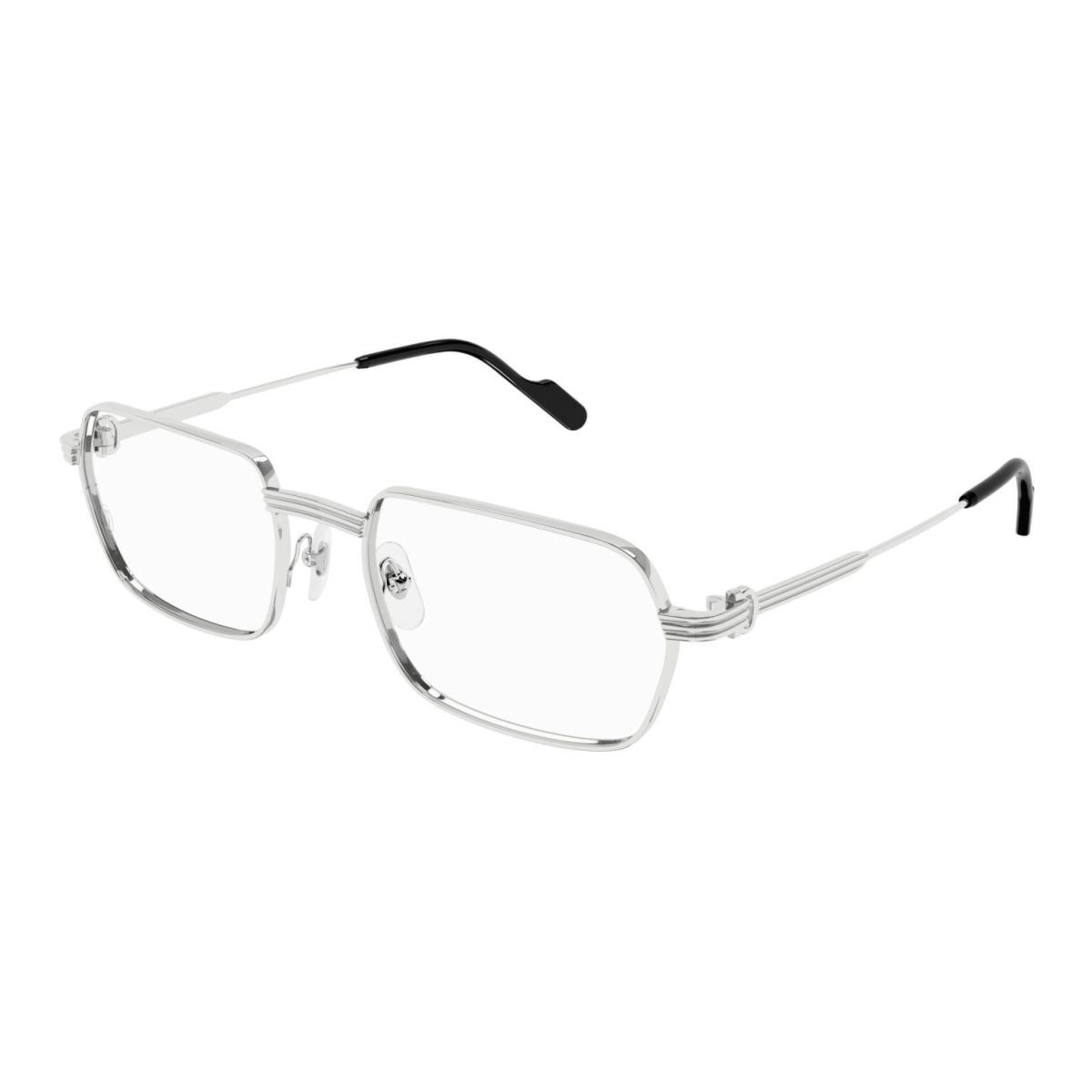 Cartier CT0483o-002 Silver Silver Eyeglasses