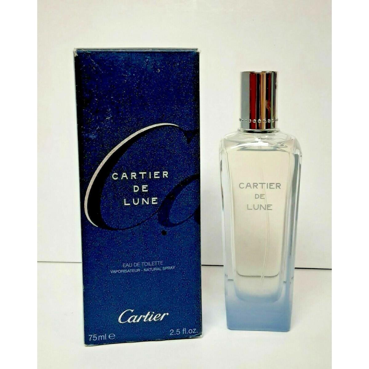 Cartier De Lune 2.5oz Women`s Eau de Toilette Spray