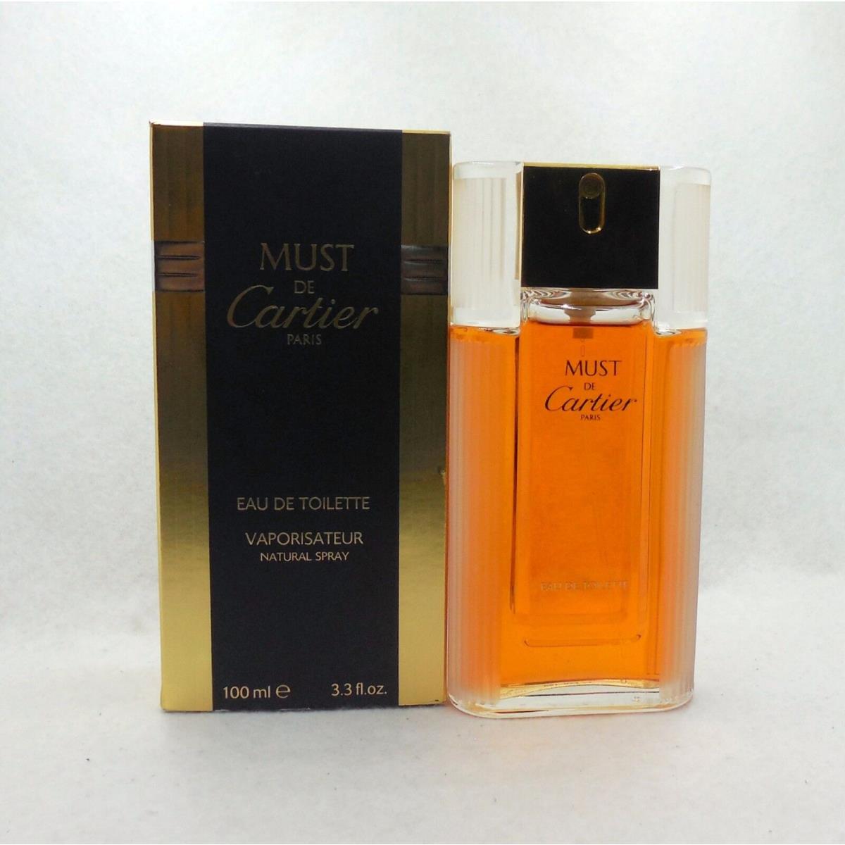 Must DE Cartier BY Parfums Cartier Edt Spray 100 ML/3.3 Fl.oz.vintage D