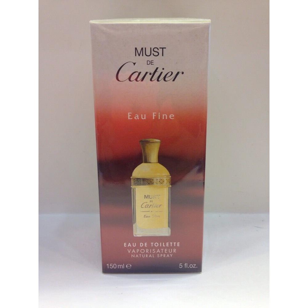 Must De Cartier Eau Fine For Women 5 oz Eau de Toilette Spray