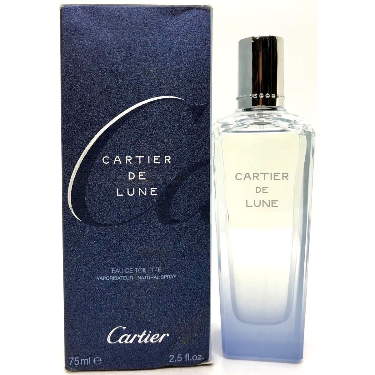 Cartier DE Lune Eau DE Toilette Spray For Women 2.5 Oz / 75 ml Item