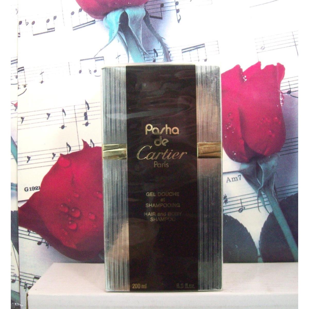 Pasha De Cartier Hair and Body Shampoo 6.8 Fl. Oz. Box