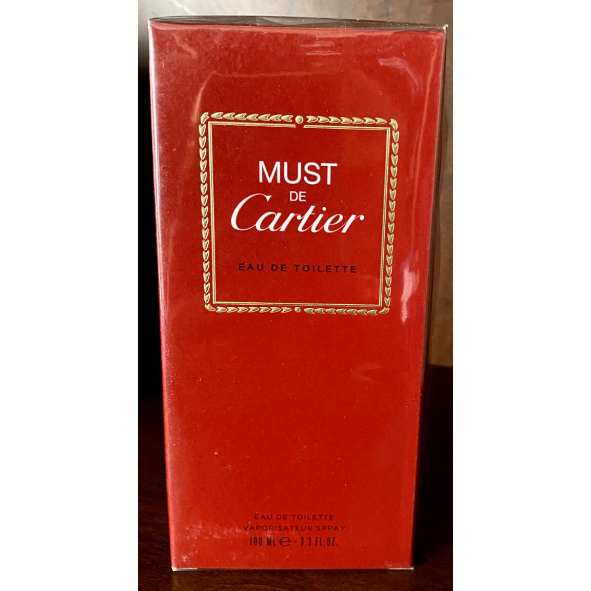 Must DE Cartier 3.3oz Women`s Eau de Toilette