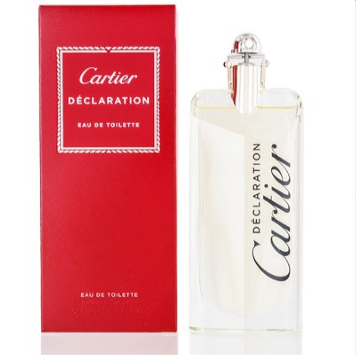 Declaration Men Cartier Edt Spray 3.4 Oz 100 Ml For Men 66100016