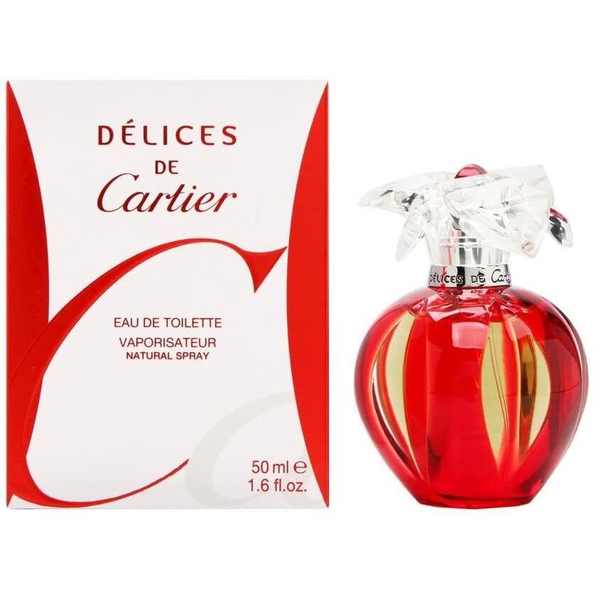 Delices De Cartier by Cartier 1.6 Fl oz Edt Spray For Women