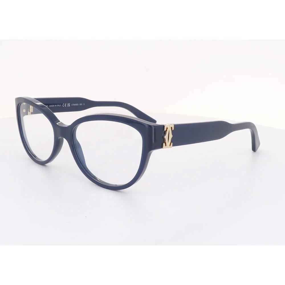 Cartier CT0450o-003 Blue Blue Eyeglasses