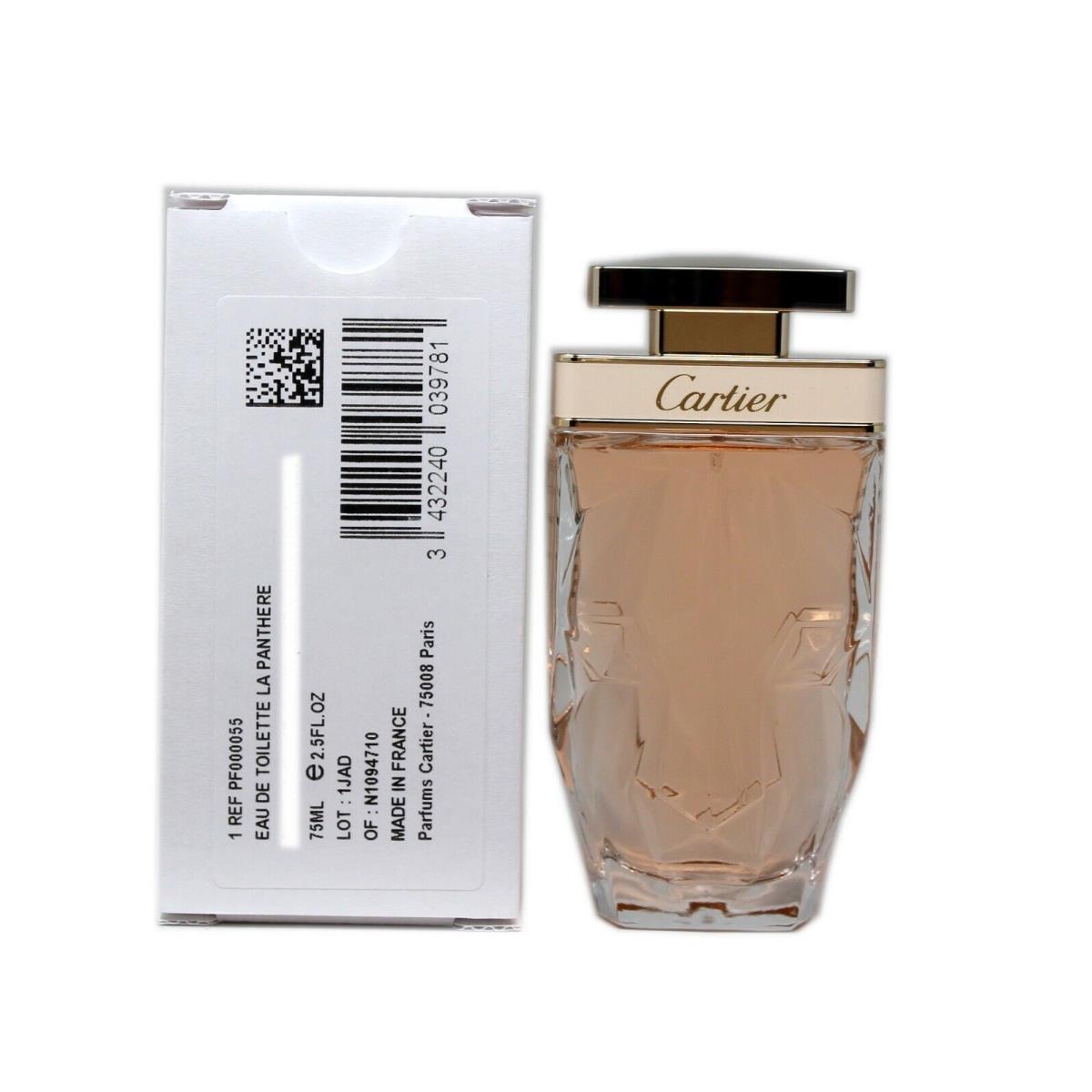 Cartier LA Panthere Eau DE Toilette Spray 75 ML/2.5 Fl.oz. T