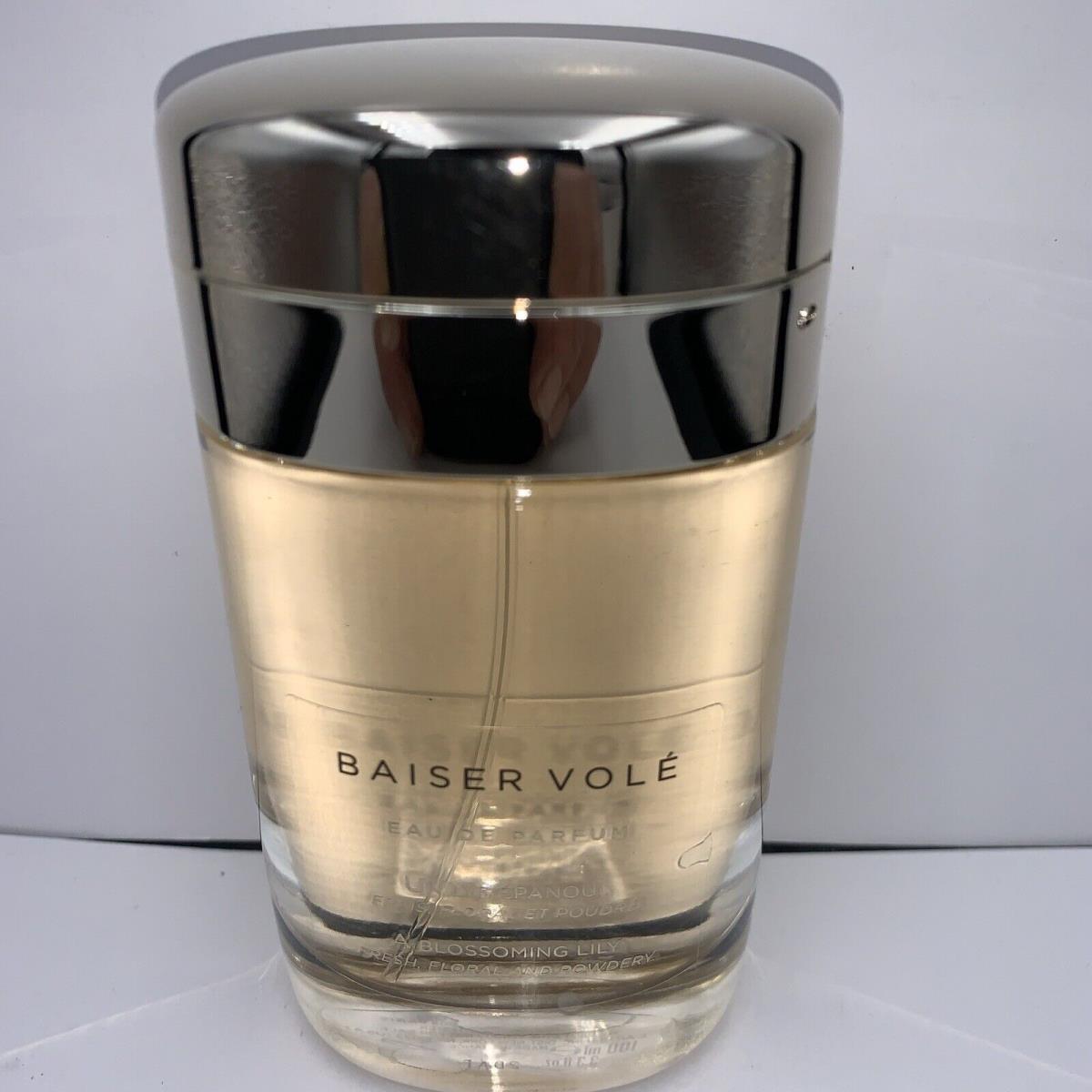 Baiser Vole BY Cartier For Women Eau De Parfum Spray 3.3 Oz.new Tester